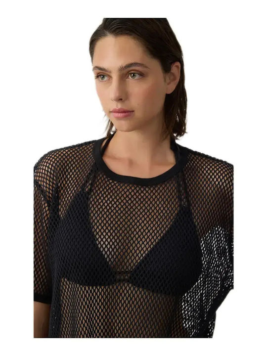 Minerva Women's Beach Top Black