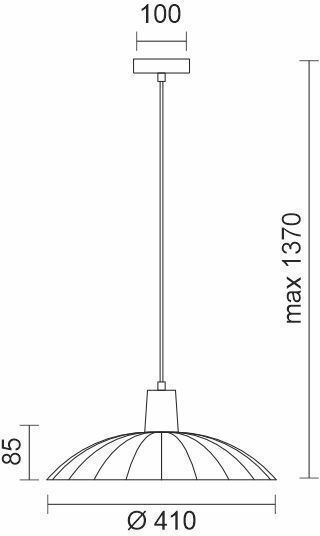 Spot Light Κρεμαστό Φωτιστικό Μπεζ Spot Light Κρεμαστό Φωτιστικό Μπεζ