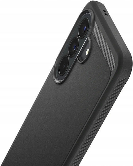 Spigen Robuste Armor Umschlag Rückseite Silikon Schwarz Galaxy A37