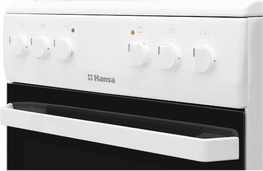 Hansa Κουζίνα 62lt με Κεραμικές Εστίες Π50εκ. Πολύχρωμη