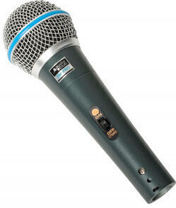 Audio Club DM-PRO HQ Dynamic Microphone XLR Handheld for Vocals