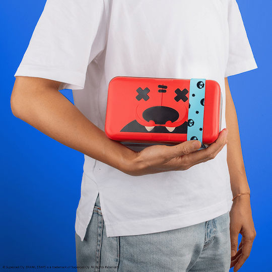 Cinereplicas Kunststoff Kinderlebensmittelbehälter Abendessen-Set Brawl Stars