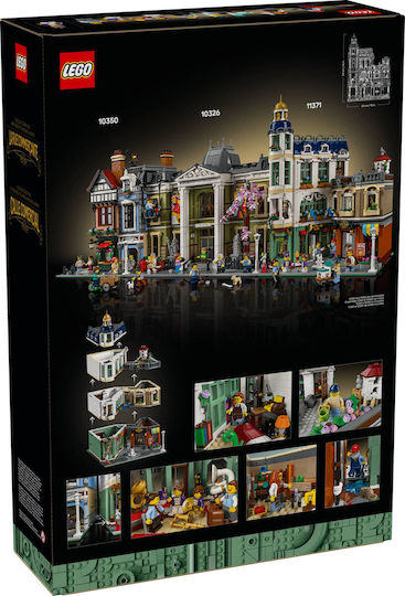 LEGO Icons Shopping Street За 18+ Години 3456 Бройки