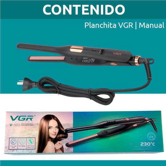 VGR V-523 Mini Presă de Îndreptat Părul cu Plăci Ceramice