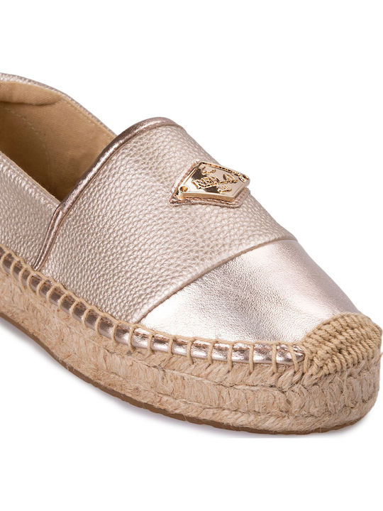 Nash Women's Espadrilles in Gold Colour
