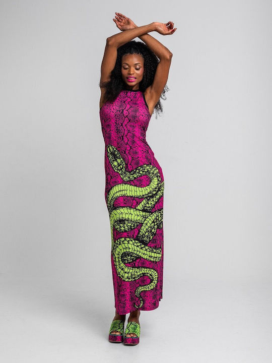 Summer Maxi Dress Snake