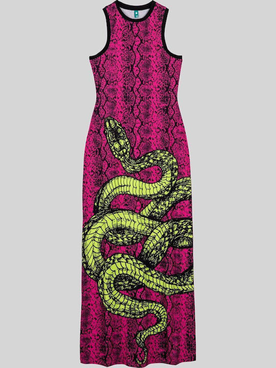 Summer Maxi Dress Snake
