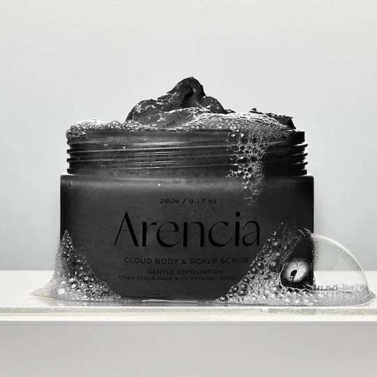 Arencia Cloud Body & Scalp Scrub Black Tea & Yuzu Body Scrub 260gr