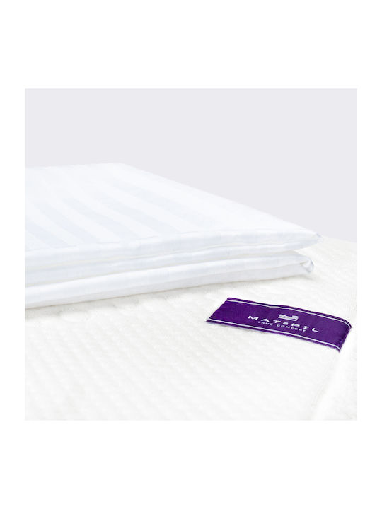 Mat&pil Μαξιλαροθήκη Satin Stripes Σετ 2 Τμχ Classic Kids