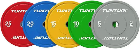 Tunturi Rubber Plate 1 x 15kg