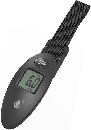 Avizar Portable Electronic Luggage Scale Lcd Screen Up To 40 Kg Black