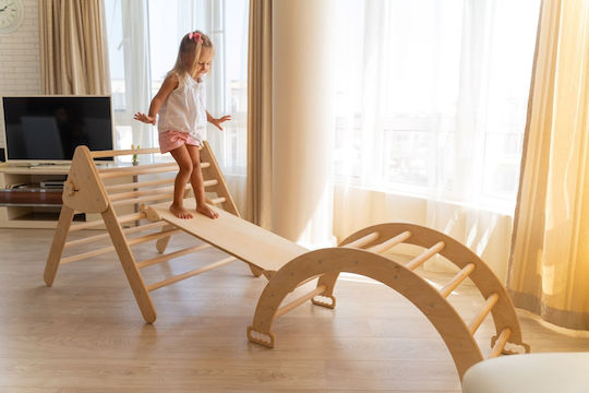 Farnora Decor Τρίγωνο Αναρρίχησης BT-4-PLAY_02 Μπεζ για 2+ Ετών