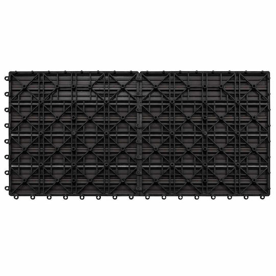vidaXL Decking Board for Garden Flooring from WPC 60x30cm 6 Pieces