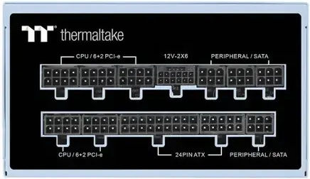 Thermaltake Toughpower GF A3 Hydrangea Blue 1050W Μαύρο Τροφοδοτικό Υπολογιστή Full Modular 80 Plus Gold