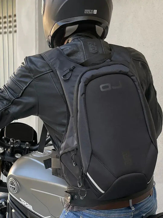 OJ Σακίδιο Πλάτης Αναβάτη Μαύρο 20lt