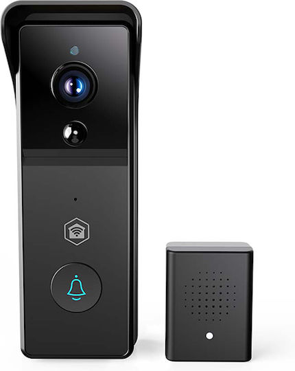 Nedis Wireless Video Intercom Set Wi-Fi Compatible with Alexa and Google Home