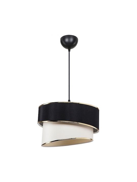 GloboStar Sonia Pendant Light Black with Socket E27 30x30x24cm