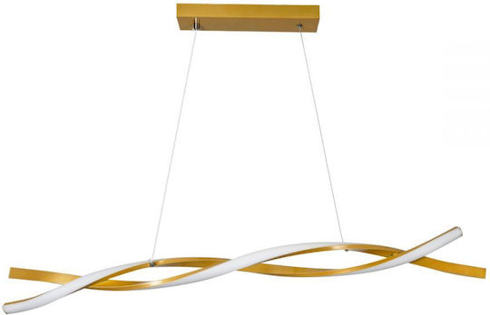 GloboStar Morales LED Κρεμαστό Φωτιστικό 90x14x14εκ. GloboStar Morales LED Κρεμαστό Φωτιστικό 90x14x14εκ.