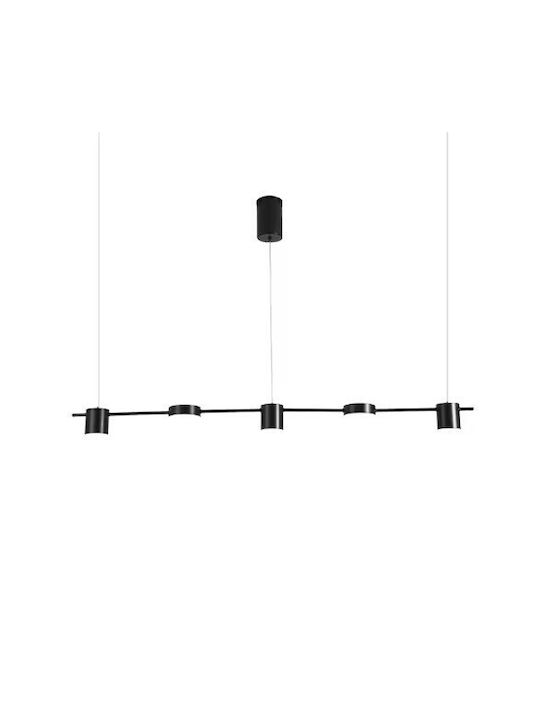Home Lighting Висящо Осветително Тяло Черен 120x7см.