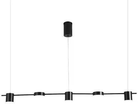Home Lighting Pendant Light Black 120x7cm