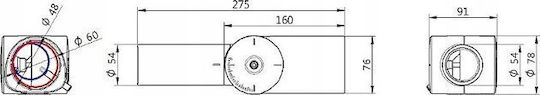 Philips Adjustable Mount Philips Malaga Street Lights Zrp100 Spig Adap 910925868646