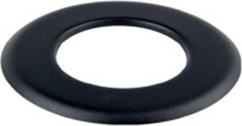 Ροζέτα Καμινάδας Μαύρο Χάλυβα-ø130mm Permanex