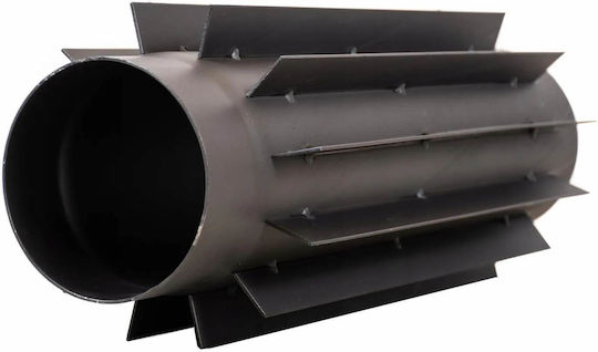 Εναλλάκτης Καυσαερίων Radiator Μαύρο Χάλυβα-ø150mm Parkanex