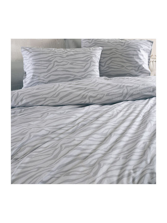 Rythmos Trisha Bettlaken Set Einzel 160x260cm Grau (3 Stück)