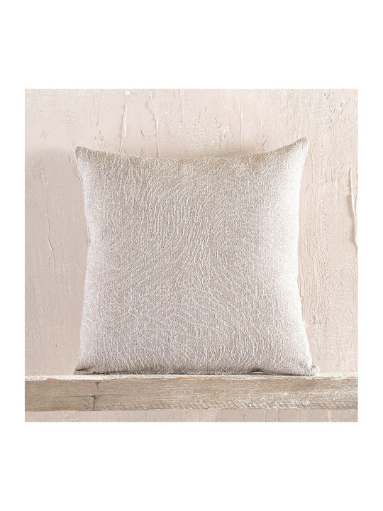 Rythmos Terrain Zweisitzer-Sofa Überwurf Zwei Seiten Jacquard 180x240cm Beige