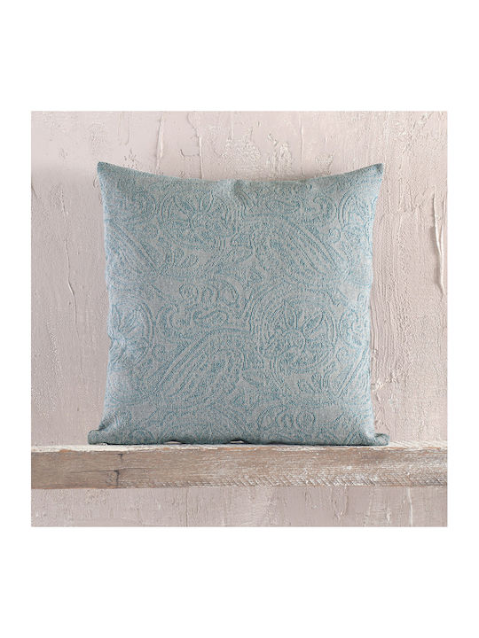 Rythmos Ivy Zweisitzer-Sofa Überwurf Zwei Seiten Jacquard 180x240cm Blau