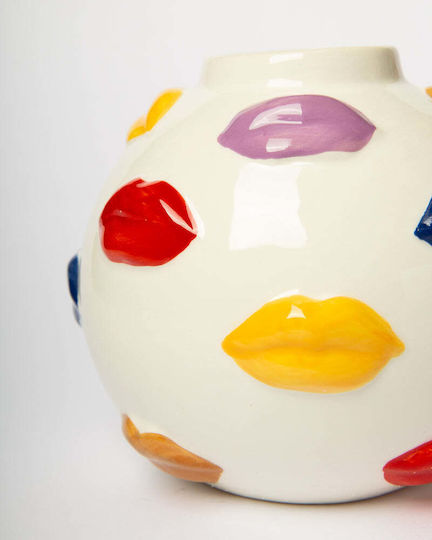 Blogo Decorative Multicolour Vase Y12cm