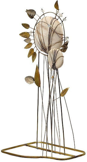 A Chatzianndreou Handmade Decorative Brass Stone 17x33 A Chatzianndreou Handmade Decorative Brass Stone 17x33