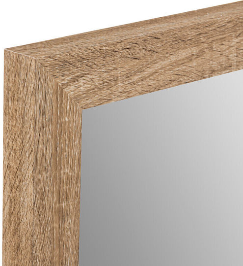 5Five Oglindă De Podea Cu Cadru Din Lemn Bej 125.4x35.4cm