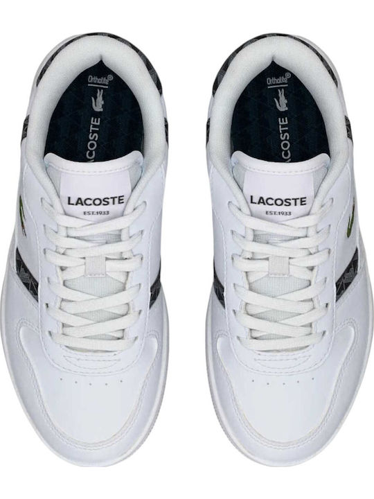 T-clip Παιδικά Sneakers με Σκρατς Λευκά