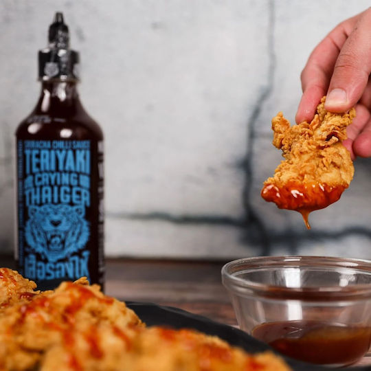 Σάλτσα Σριράτσα Τεριγιάκι Crying Thaiger Sriracha Teriyaki Sauce Vegan 440ml