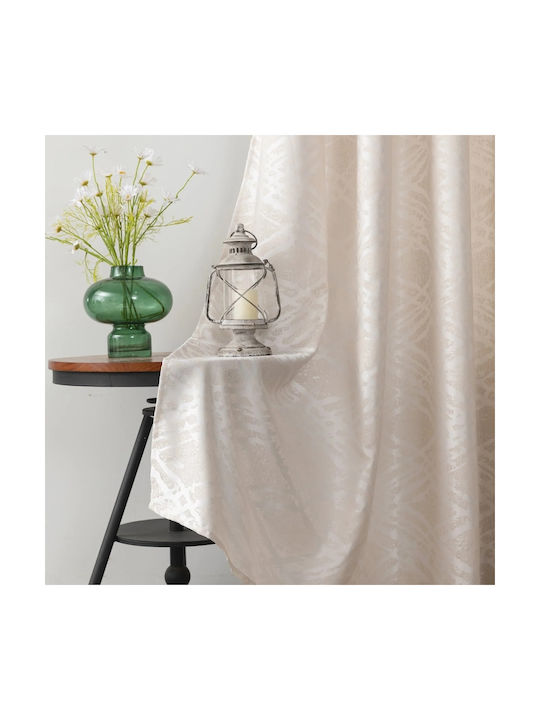 My Home Luxury Curtain With Ecru Grommets 270x280cm
