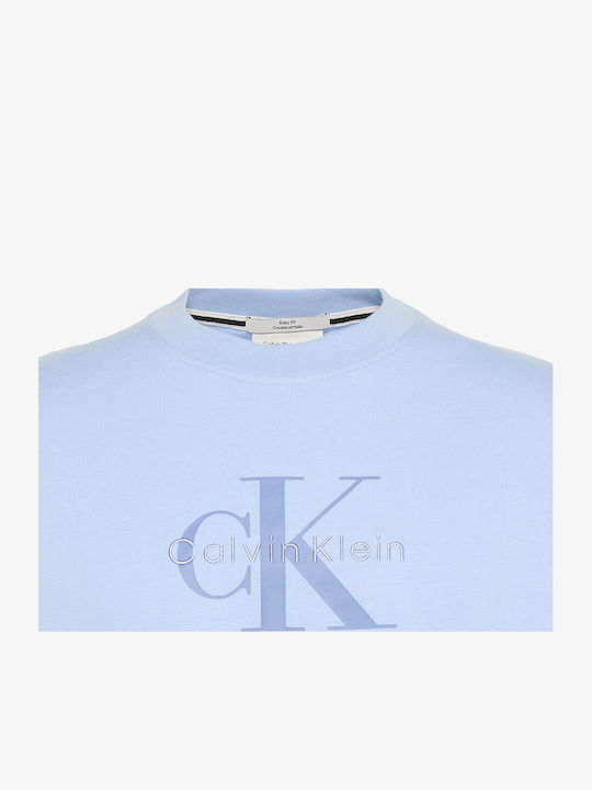 T-shirt Γαλάζιο