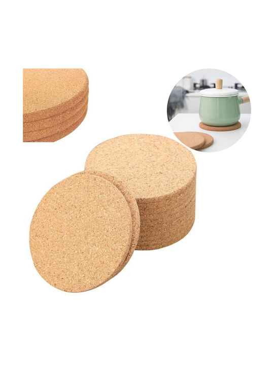 Viosarp Cork Coaster 9.5cm 4 Pieces