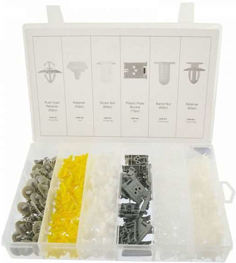 Yato Car Plastic Clips 300 Pieces