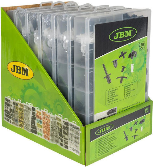 JBM Car Plastic Clips 350 Pieces