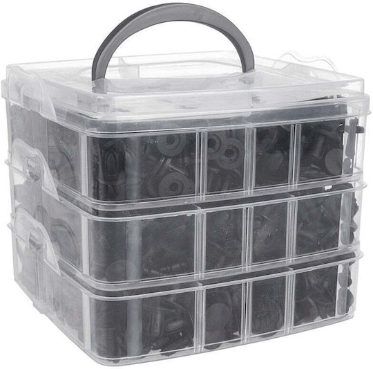 Car Upholstery Clips Set 655 Pieces Geko G02935