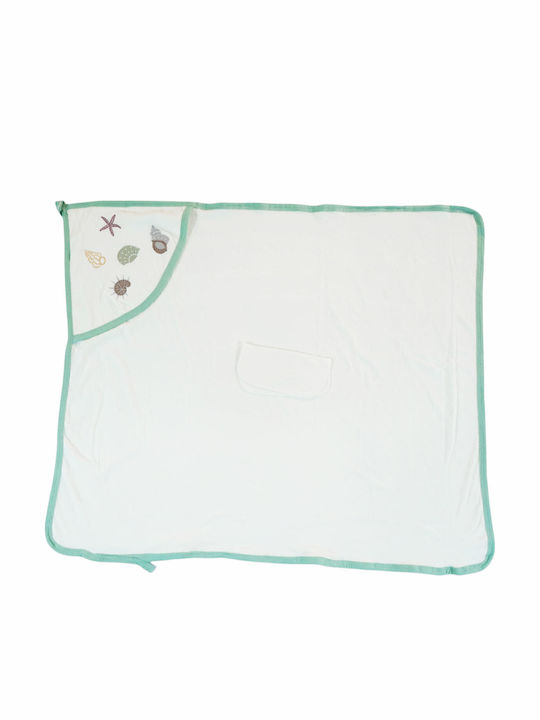 Pamuk Baby Baby-Badetuch mit Kapuze 78x100cm