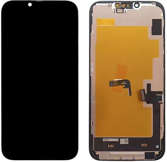 O ecran OLED cu Mecanism Tactil pentru Apple iPhone 14 Plus (Negru)