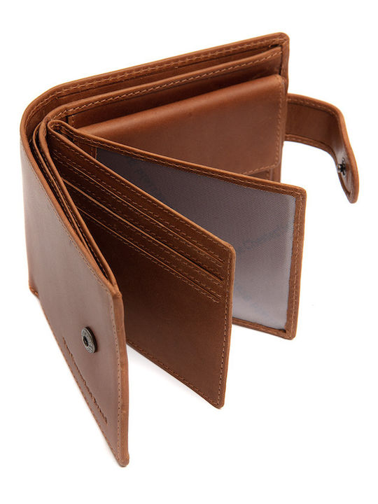 Leder Herrenbrieftasche Reise mit RFID Schwarz
