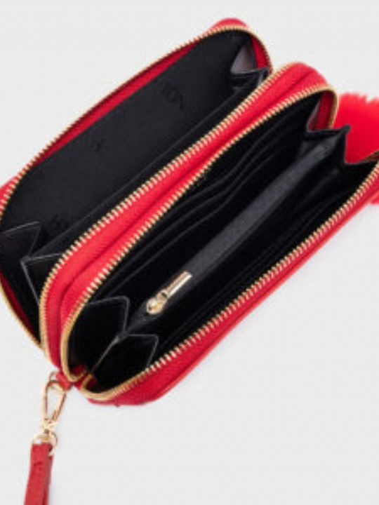 Damenbrieftasche Rot