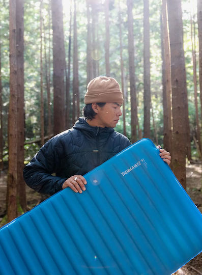 Thermarest Max Saltea de Dormit Auto-umflare Single Camping Albastră