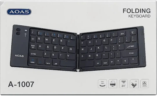 Aoas A-1007 Безжична Bluetooth Клавиатура за Таблет Международен Английски