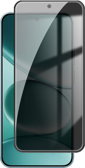 0.2mm Privacy Full Face Tempered Glass Μαύρο (Redmi Note 15 Pro 5G)