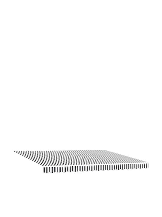vidaXL Τέντα Βεράντας με Led Γκρι 5x3m