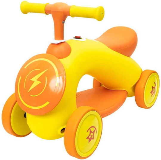 Ride On με Ήχους Κίτρινο